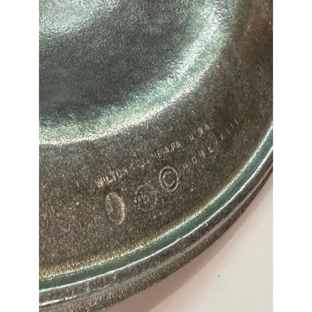 Vntg Wilton Armetale Covered Serving Bowl Casserole Dish  Ladle Aluminum Alloy